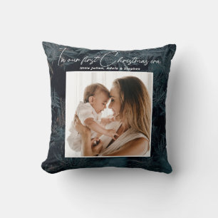 Coussin À Mon Époque Notre Premier Pin Noir De Neige De No