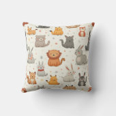 coussin à motif animal (Verso)