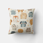 coussin à motif animal (Verso)