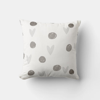 Coussin à motif bohème simple mignon – Chambre dou