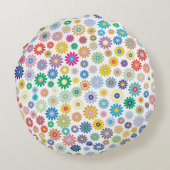 Coussin à motifs floraux (Dos)