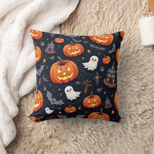 Coussin à motifs Halloween, Baguette (Couverture)
