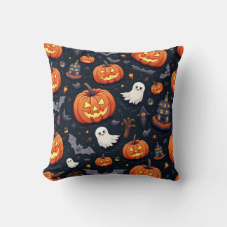 Coussin à motifs Halloween, Baguette