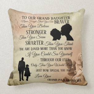 Coussin À notre grande fille