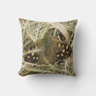 Coussin à papillon en bois