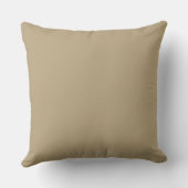 Coussin à rayures à points jaunes de moutarde (Verso)