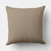 Coussin à rayures Beige et Blanc (Verso)