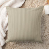 Coussin à rayures Beige Ticking (Couverture)