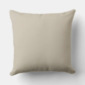 Coussin à rayures jaunes de moutarde (Verso)