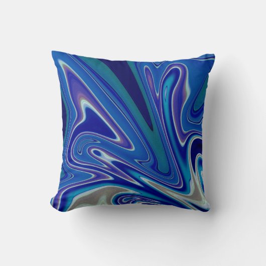 Coussin A Splash of Blue (Recto)