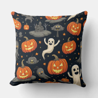 Coussin à thème Halloween.