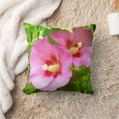 Coussin à Thon Hibiscus Rose (Couverture)