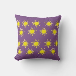 Coussin à Thon Soleil et violet