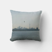 Coussin A view of Toronto Throw Pillow (Recto)
