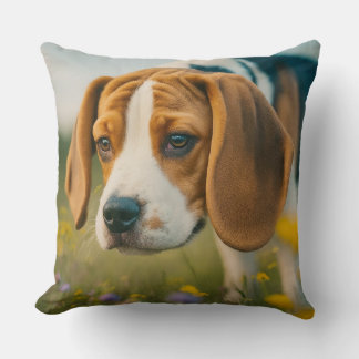 Coussin à visage confortable et chien - Parfait po