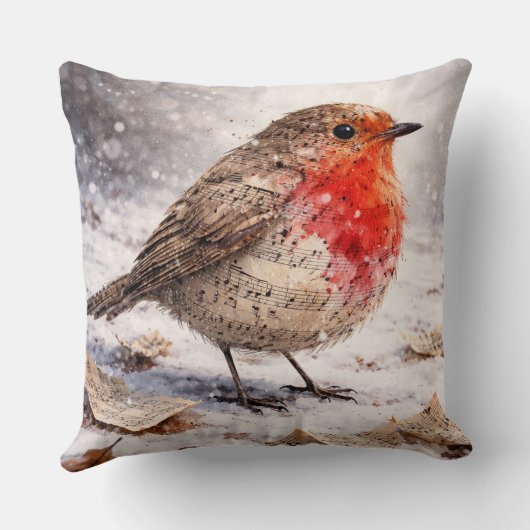 Coussin A Winter Melody (Verso)