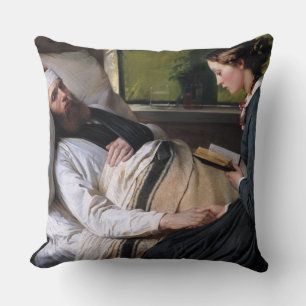 Coussin A Wounded Danish Soldier by Elisabeth Baumann