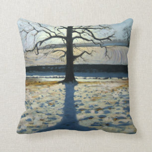 Coussin Abbaye Derbyshire de Calke d'arbre et d'ombre