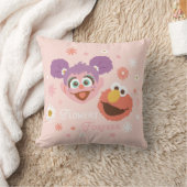 Coussin Abby Cadabby & Elmo | Fleurs pour toujours (Couverture)