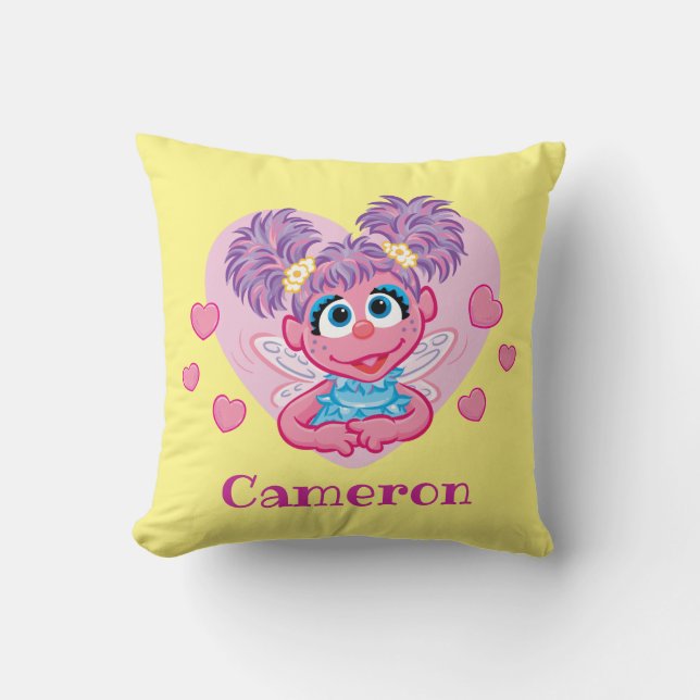 Coussin Abby Cadabby Valentine Hearts Graphisme (Recto)
