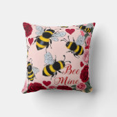 Coussin Abee Mine Love Buzz Design (Verso)