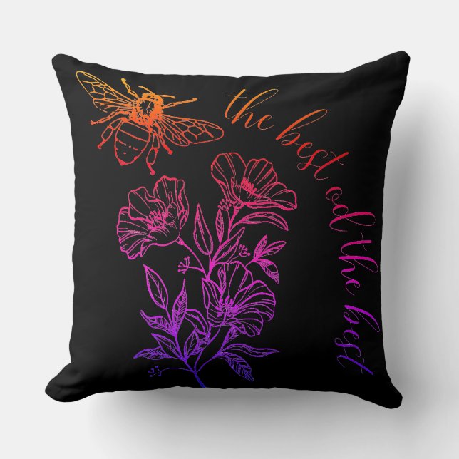 Coussin abeille (Recto)