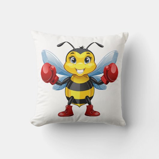 Coussin abeille européenne (Recto)
