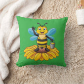 Coussin abeille européenne (Couverture)