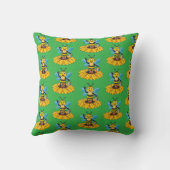 Coussin abeille européenne (Verso)