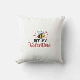 Coussin Abeille mignonne Ma Valentine