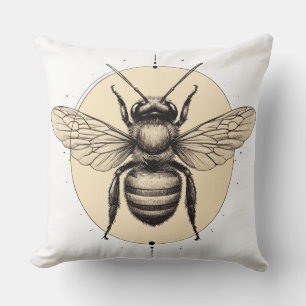 Coussin 🐝 Abeille Mystique