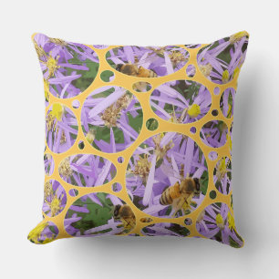 Coussin Abeilles et formes