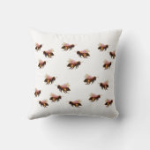 Coussin Abeilles volantes   (Verso)