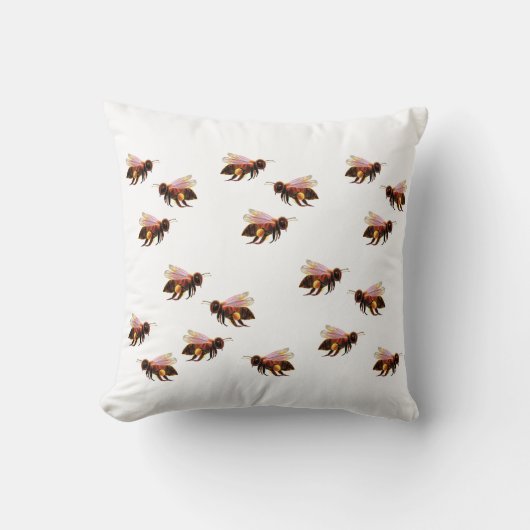Coussin Abeilles volantes   (Recto)