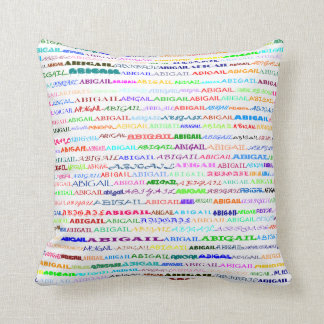 Coussin Abigail Text Design II Jeter l'oreiller