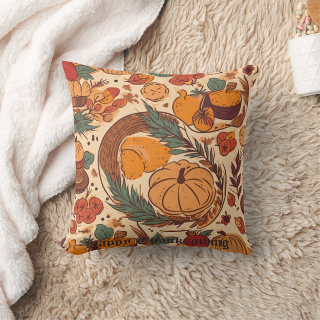 Coussin Abondance d'automne (Couverture)