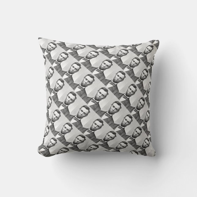 Coussin Abraham Lincoln (Recto)