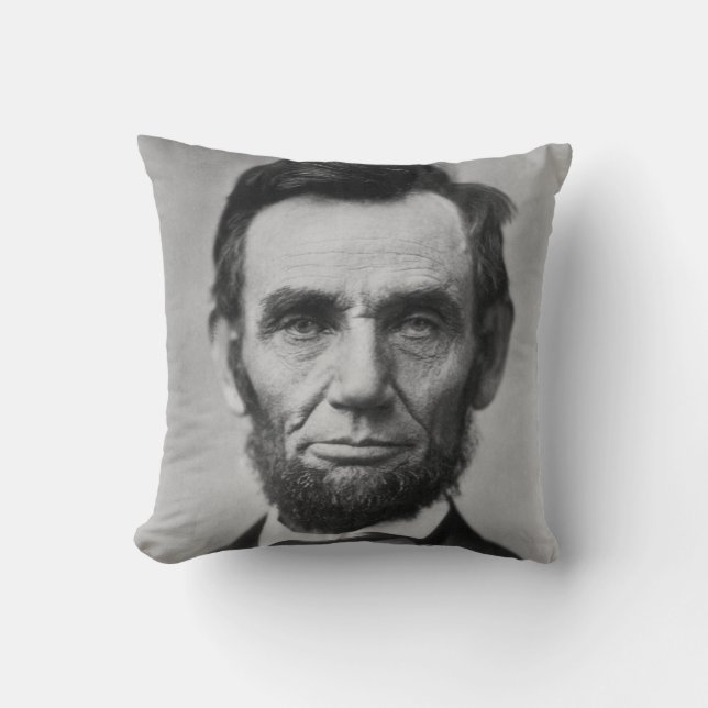 Coussin Abraham Lincoln (Recto)