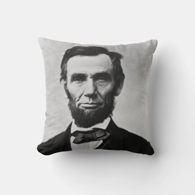 Coussin Abraham Lincoln (Recto)