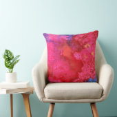 Coussin Abrégé sur chaud contemporain de rose choquant (Chaise)