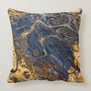 Coussin Abrégé sur marbré 2 écorce d'arbre
