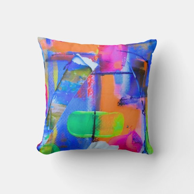 Coussin Abstract Background Colorful (Recto)
