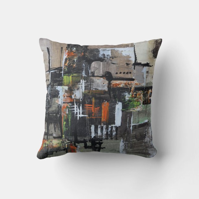 Coussin Abstract Design (Verso)