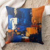 Coussin Abstract Expressionist Pillow Cover Design (Couverture)