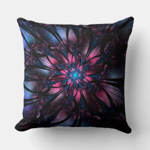 Coussin Abstract fractal flower design