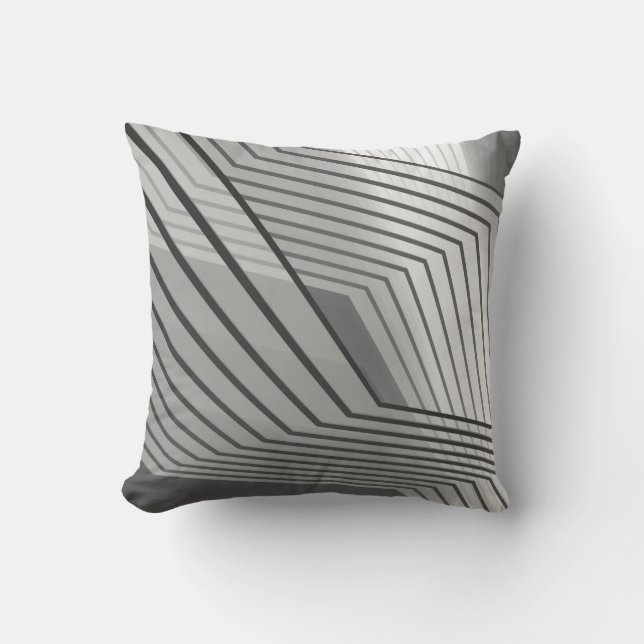 Coussin Abstract futuristic architecture background 3d ill (Recto)