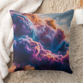 Coussin Abstract Space Nebula Art - Colorful Cosmic (Couverture)
