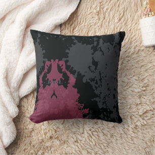 Coussin Abstractions colorées : Une fusion d'éclaboussures