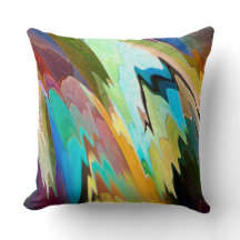 Coussin abstrait