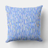 Coussin Abstrait 280314 - Bleu bébé sur blanc (Verso)